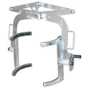 Fasswendezange, LxBxH 320x805x905 mm, verzinkt, für...