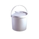 Verpackungseimer, Polypropylen (PP), natur, Tragegriff,...