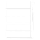 Etikettenbogen, weiß, Etikettenmaß 200x62 mm,...