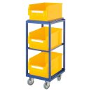 Beistell- und Kommissionierwagen, LxBxH 383x485x923 mm, 3...