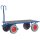 Handpritschenwagen ohne Bordwände, Ladefläche LxB 2000x1000 mm, Traglast 1000 kg, Luftbereifung 400x100 mm