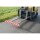 Gabelzinkenschild, BxTxH 995x200x100 mm, für max. Zinkenlänge 1200 mm, rot-weiße Warnmarkierung
