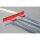 Gabelzinkenschild, BxTxH 995x200x100 mm, für max. Zinkenlänge 1200 mm, rot-weiße Warnmarkierung