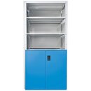 Schubladenregal, Grundfeld, 3 Universal-, 2 Verstell- + 2...
