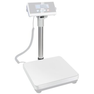 Stativ zum Hochsetzen des Anzeigegerätes für Plattformwaage, Stativhöhe 450 mm, für Wägeplatte BxT 315x305 mm