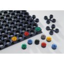 Bürsten für Gummiwabenmatte, gelb, VE 10...