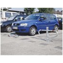 Flexibler Parkplatzbügel aus Stahl, verzinkt,...