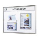Schaukasten, BxTxH 500x27x380 mm, DIN A3 quer,...