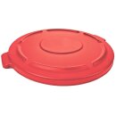 Deckel, PE, zu Kunststofftonne Volumen 121,1 l, Farbe rot
