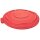 Deckel, PE, zu Kunststofftonne Volumen 121,1 l, Farbe rot