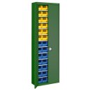 Flügeltürenschrank, BxTxH 680x280x2150 mm, RAL...