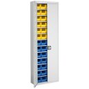 Flügeltürenschrank, BxTxH 680x280x2150 mm, RAL...