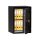 Dokumentenschrank, Sicherheitsstufe Kl. II, S60P, BxTxH 892x571x1739 mm, Volumen 475 l, 4 Böden, Kapazität 40 Ordner, RAL 7035 lichtgrau