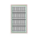 Dokumentenschrank, Sicherheitsstufe Kl. I, S60P, BxTxH 886x445x1550 mm, Volumen 340 l, 3 Böden, Kapazität 40 Ordner, RAL 7035 lichtgrau