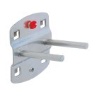 Werkzeughalter doppelt, mit geradem Dorn, Durchm. 6 mm,...
