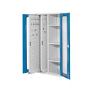Schwerlastschrank, Sichtfenstertüren, 2...