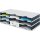Sortierablage Trio 24 Fächer H573xB723xT331mm Polystyrol grau/schwarz STYRO