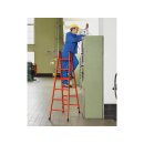 Kunststoff-Stehleiter, beidseitig begehbar, mit...