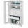 Schwerlastschrank, Sichtfenstertüren, 2 Fachböden, Schubl. 1x100, 2x125, 2x175 mm, BxTxH 1000x600x1950 mm, RAL 7035