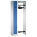 Garderobenanlage für 5 Personen, 1x5 Fächer,...
