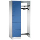 Garderobenanlage für 5 Personen, 1x5 Fächer,...