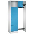 Garderobenanlage für 5 Personen, 1x5 Fächer,...