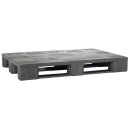 Kunststoffpalette, BxTxH 1200x800x155 mm, Traglast stat....