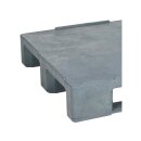 Kunststoffpalette, BxTxH 1200x800x155 mm, Traglast stat....