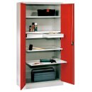 Werkzeugschrank, Vollblechtüren, 2 beschichtete...