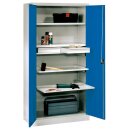 Werkzeugschrank, Vollblechtüren, 2 beschichtete...