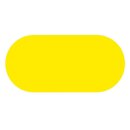 Bodenmarkierung, selbstklebend, Oval, 190x90 mm, Farbe...