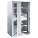 Schwerlastschrank mit Einschwenktüren und...