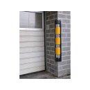Eckschutzschiene, gelb-schwarz, 4 Ringe 270 Grad...