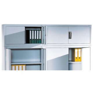 Aufsatzschrank, 1 Boden verzinkt, BxTxH 930x500x790 mm, RAL 7035