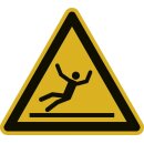 Warnschild, Warnung vor Rutschgefahr, Folie,...
