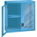 Aufsatzschrank mit Sichtfensterflügeltüren,...