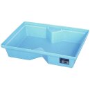 Polyethylen-Kleingebindewanne, BxTxH 600x800x170 mm,...