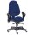 Bürodrehstuhl, Gr.S, Sitz-BxTxH 460x440x430-530 mm, Lehnenh. 560-610 mm, Punkt-Synchronm., Lendenwirbelstütze, Bandscheibensitz, Bezug dunkelblau
