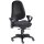 Bürodrehstuhl, Gr.XL, Sitz-BxTxH 460x440x430-530 mm, Lehnenh. 560-610 mm, Punkt-Synchronm., Lendenwirbelstütze, Bandscheibensitz, Bezug schwarz