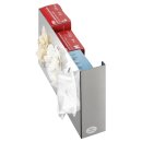 Edelstahl Wandspender, 3-fach für Handschuhboxen,...
