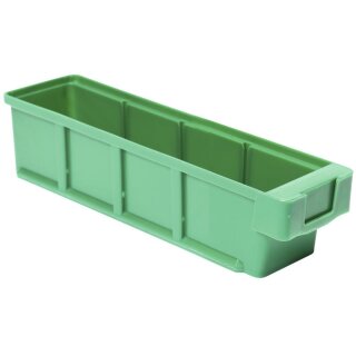 Regalkasten, PP, BxTxH 93x300x83 mm, Farbe grün, VE 16 Stück