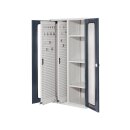 Schwerlastschrank, Sichtfenstertüren, 2...