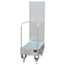 Auffangwanne mit Lochplatte, 3 mm Stahlblech,...