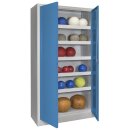 Ballschrank m. Vollblech Flügeltüren, BxTxH...