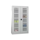 Ballschrank m. Lochblech Flügeltüren, BxTxH...