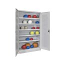 Ballschrank m. Lochblech Flügeltüren, BxTxH...
