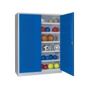 Ballschrank m. Lochblech Flügeltüren, BxTxH...