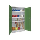 Ballschrank m. Lochblech Flügeltüren, BxTxH...