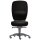 Gesundheits-Bürodrehstuhl bis 130 kg, Sitz-BxTxH 490x450-490x410-540 mm, Lehnenh. 600 mm, Synchronm., Bandscheibensitz, Sitztiefenverstellung, schwarz