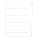 Etikettenbogen, weiß, Etikettenmaß 100x52 mm,...